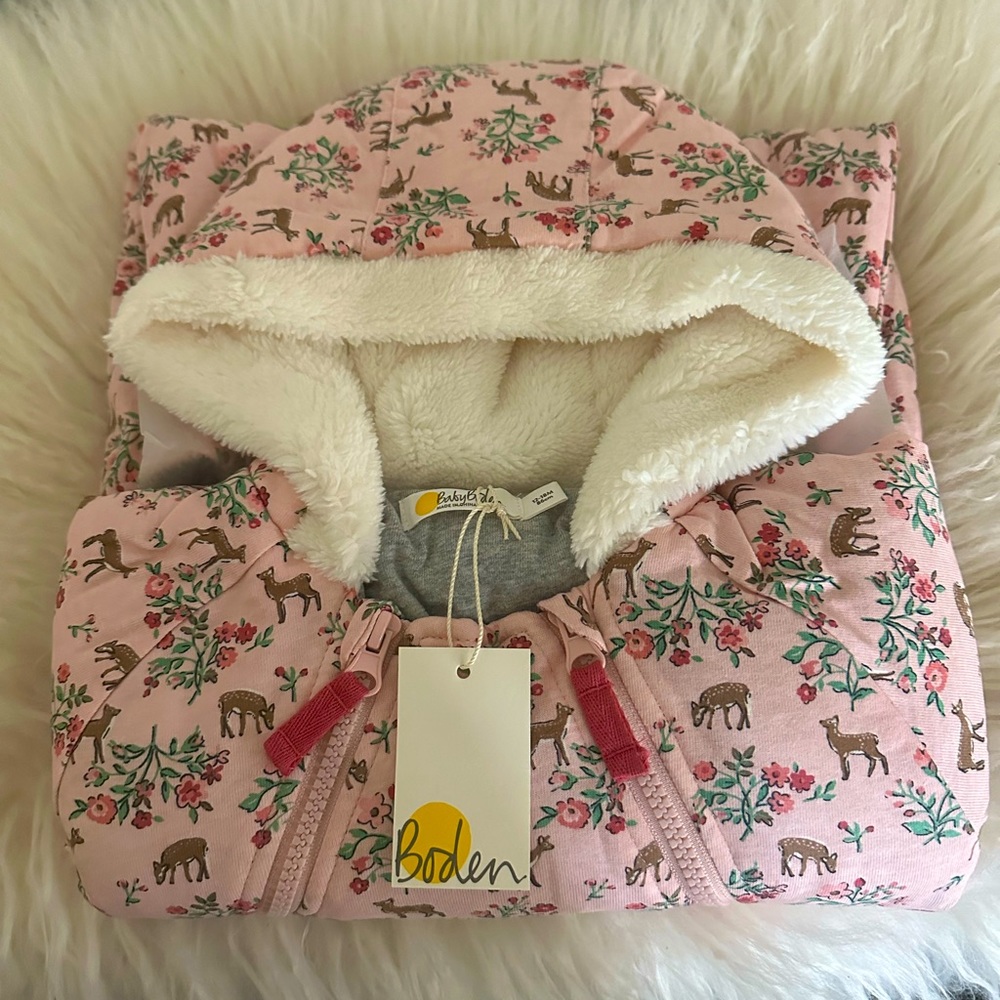 BODEN Baby Bunting. NWT. Size 12-18 months